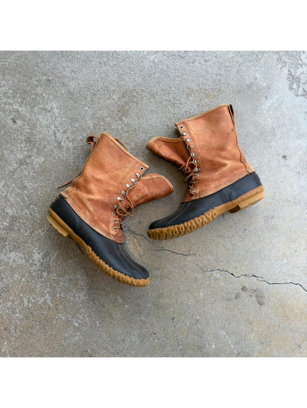 Vintage LL Bean Maine Hunting Boots Thinsulate Gortex Made In USA Size 11M